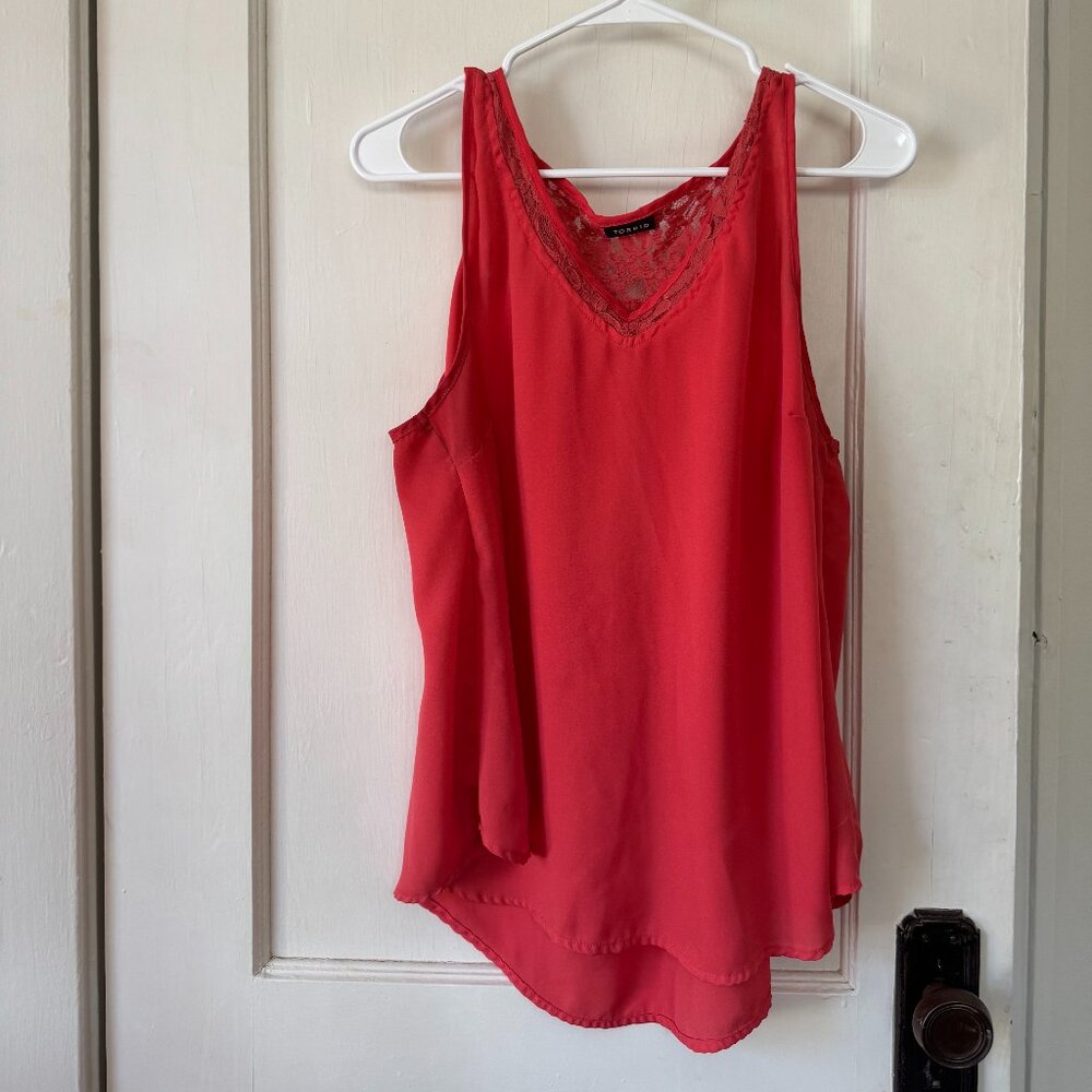 Torrid 0X Sleeveless Blouse